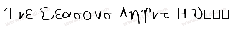 The Seasons Light I字体转换